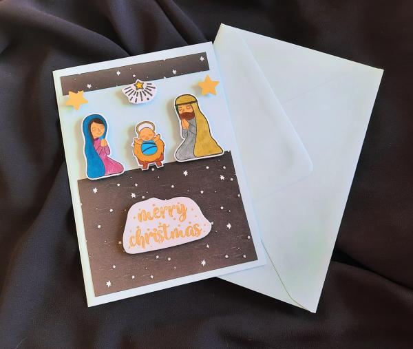 Weihnachtskarte "Krippe 1"